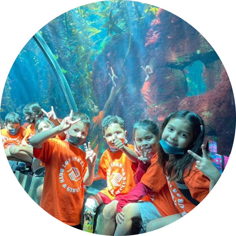 Kids on an Aquarium Field trip