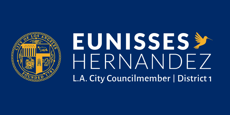 Eunesses Hernandez LA City Councilmember District 1 logo